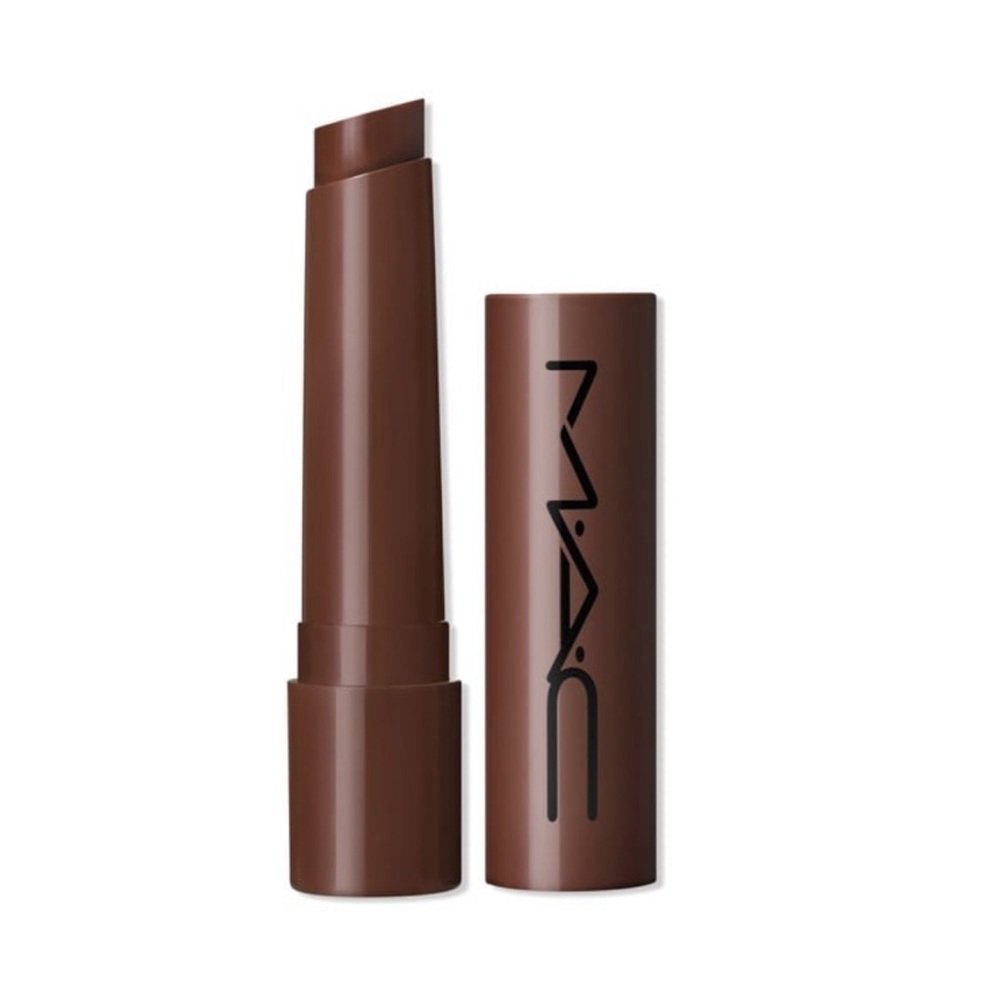 ❌SOLD❌MAC Squirt Plumping Lip Gloss Stick in color 16 Lower Cut (brown) NIB